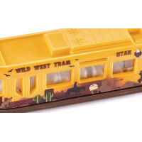 Tramvaj WILD WEST TRAM - žlutá
