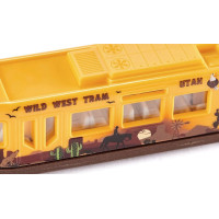 Tramvaj WILD WEST TRAM - žlutá