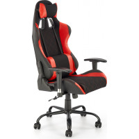 Herní židle DRAGON červená/černá