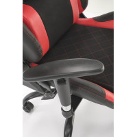 Herní židle DRAGON červená/černá