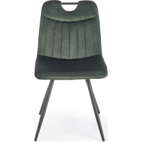 Jídelní židle GLORIE - tmavě zelená