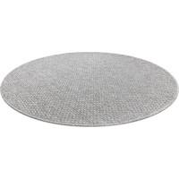 Kusový koberec Timo 6272 Light grey kruh – na ven i na doma