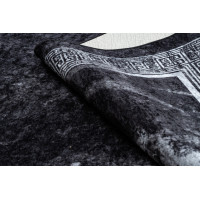 Kusový koberec Miro 51278.810 Marble black / white