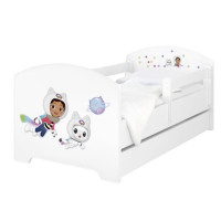 Dětská postel OSKAR - 140x70 cm - Gabi - Astronautka