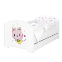 Dětská postel OSKAR - 160x80 cm - Gabi - Víla kočička