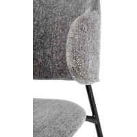 Jídelní židle DITA - světle šedá