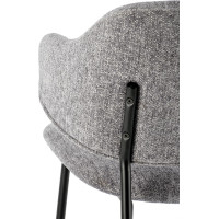Jídelní židle DITA - světle šedá
