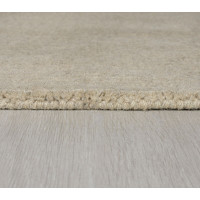 Kusový ručně tkaný koberec Tuscany Textured Wool Border Natural