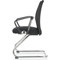 Kancelářská židle BARCELONA SKID - černá