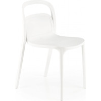 Zahradní plastová židle REBEKA - bílá