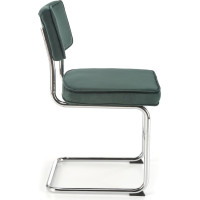 Jídelní židle LEONA - tmavě zelená