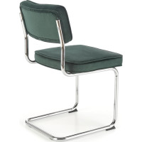 Jídelní židle LEONA - tmavě zelená