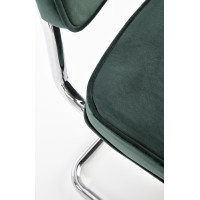Jídelní židle LEONA - tmavě zelená