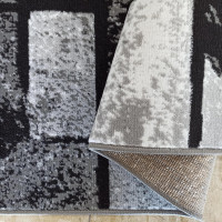 Kusový koberec HASTE Wall - šedý
