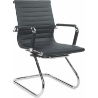 Kancelářská židle PRESTIGE SKID - černá