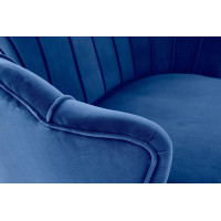 Dvoumístná pohovka AMORTO XL - tmavě modrá