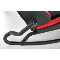 Houpací herní židle GAMER - černá/červená