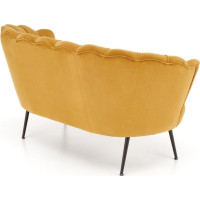 Dvoumístná pohovka AMORTO XL - hořčicová