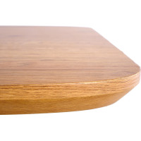 Jídelní stůl DIAMOND - 160(200)x89x76 cm - rozkládací - dub zlatý/černý