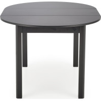 Jídelní stůl RINO - 102(142)x102x76 cm - rozkládací - černý