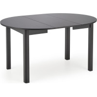 Jídelní stůl RINO - 102(142)x102x76 cm - rozkládací - černý