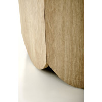 Kulatý jídelní stůl HUGO - 120x75 cm - přírodní dub