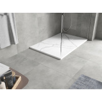 Sprchová SMC vanička MEXEN HUGO 80x120 cm - bílý kámen, 42158012