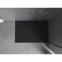 Sprchová SMC vanička MEXEN EGON 80x100 cm - černá, 4R708010