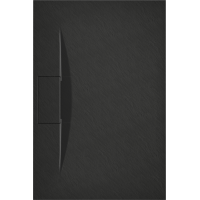 Sprchová SMC vanička MEXEN EGON 90x120 cm - černá, 4R709012