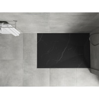 Sprchová SMC vanička MEXEN HUGO 80x120 cm - černý kámen, 42758012