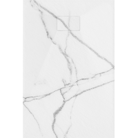 Sprchová SMC vanička MEXEN HUGO 80x100 cm - bílý kámen, 42158010