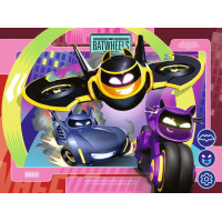 RAVENSBURGER Puzzle Batwheels, 4v1 (12, 16, 20, 24 dílků)