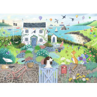 RAVENSBURGER Puzzle Chata na pobřeží 1000 dílků