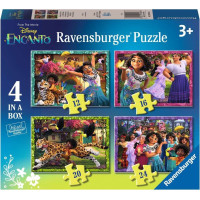 RAVENSBURGER Puzzle Encanto 4v1 (12, 16, 20, 24 dílků)