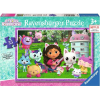 RAVENSBURGER Puzzle Gábinin kouzelný domek 35 dílků