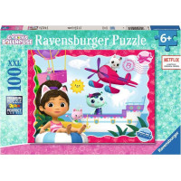 RAVENSBURGER Puzzle Gábinin kouzelný domek XXL 100 dílků