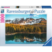 RAVENSBURGER Puzzle Jezero Karersee, Itálie 1000 dílků