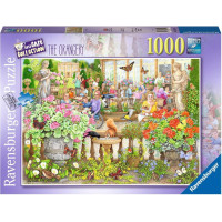 RAVENSBURGER Puzzle Kavárna v oranžerii 1000 dílků