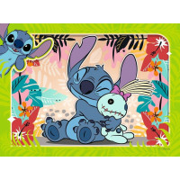 RAVENSBURGER Puzzle Lilo a Stitch 4v1 (12, 16, 20, 24 dílků)