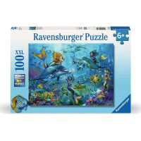 RAVENSBURGER Puzzle Podmořské dobrodružství XXL 100 dílků