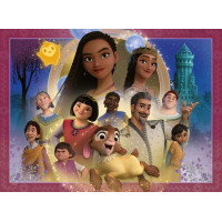 RAVENSBURGER Puzzle Přání: Oblíbení hrdinové XXL 100 dílků