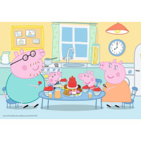 RAVENSBURGER Puzzle Prasátko Peppa: Family Time 35 dílků