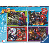 RAVENSBURGER Puzzle Spiderman 4x100 dílků