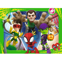 RAVENSBURGER Puzzle Spidey a jeho úžasní přátelé 4v1 (12, 16, 20, 24 dílků)