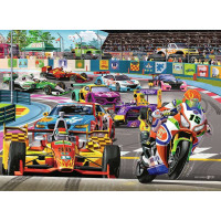 RAVENSBURGER Puzzle Závodní rally 60 dílků