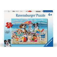 RAVENSBURGER Puzzle Zvířecí kamarádi na pláži 35 dílků