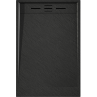 Sprchová SMC vanička MEXEN AMON 70x130 cm - černá, 4F707013