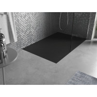 Sprchová SMC vanička MEXEN OTTO 80x130 cm - černá, 4N708013