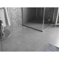 Sprchová SMC vanička MEXEN BERT 90x90 cm - šedá, 4K619090