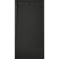 Sprchová SMC vanička MEXEN AMON 80x140 cm - černá, 4F708014